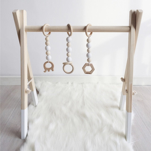 Handmade Wooden Play Gym