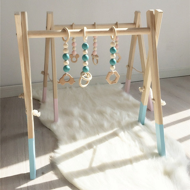 Handmade Wooden Play Gym