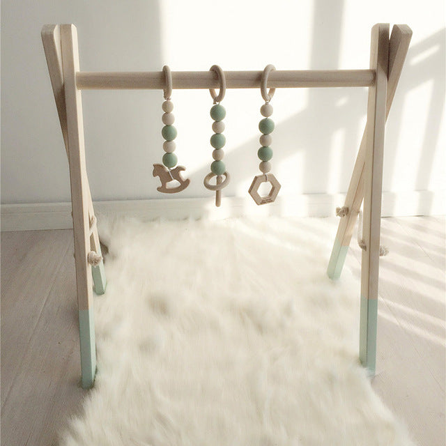 Handmade Wooden Play Gym